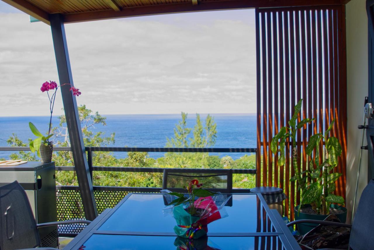 Ka Hema - Maison Entiere Avec Jacuzzi Et Vue Sur Mer Saint-Joseph Esterno foto