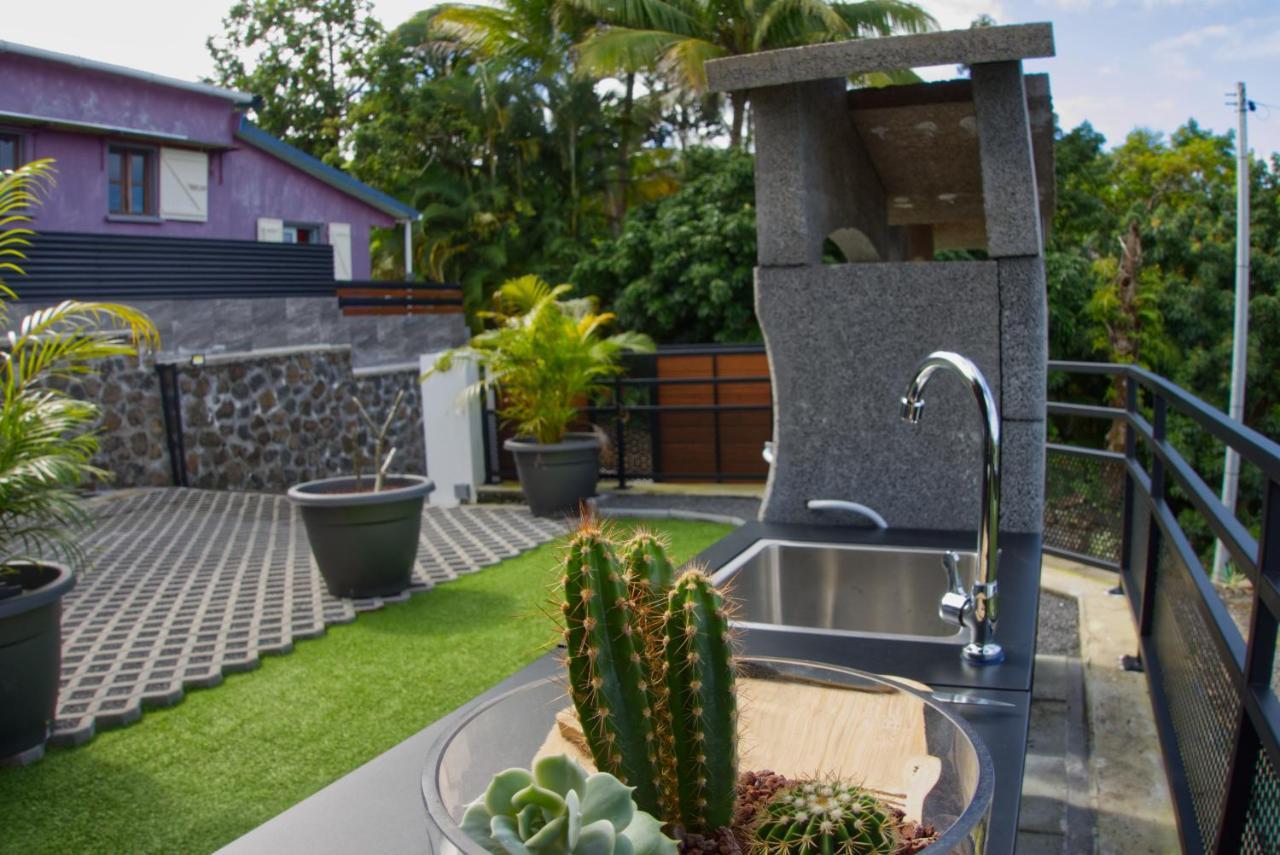 Ka Hema - Maison Entiere Avec Jacuzzi Et Vue Sur Mer Saint-Joseph Esterno foto