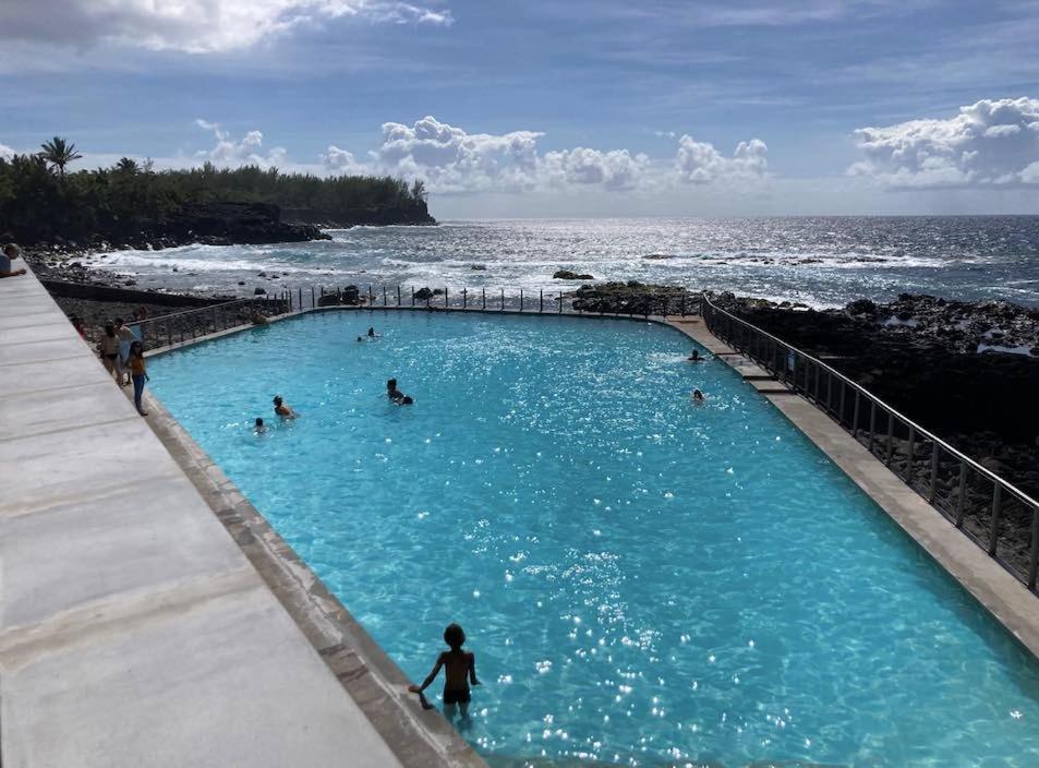Ka Hema - Maison Entiere Avec Jacuzzi Et Vue Sur Mer Saint-Joseph Esterno foto