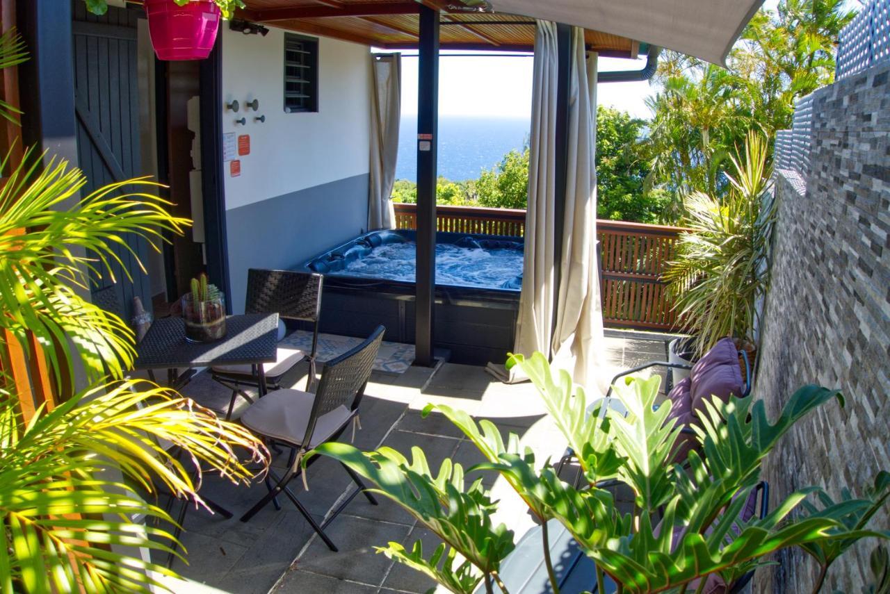 Ka Hema - Maison Entiere Avec Jacuzzi Et Vue Sur Mer Saint-Joseph Esterno foto