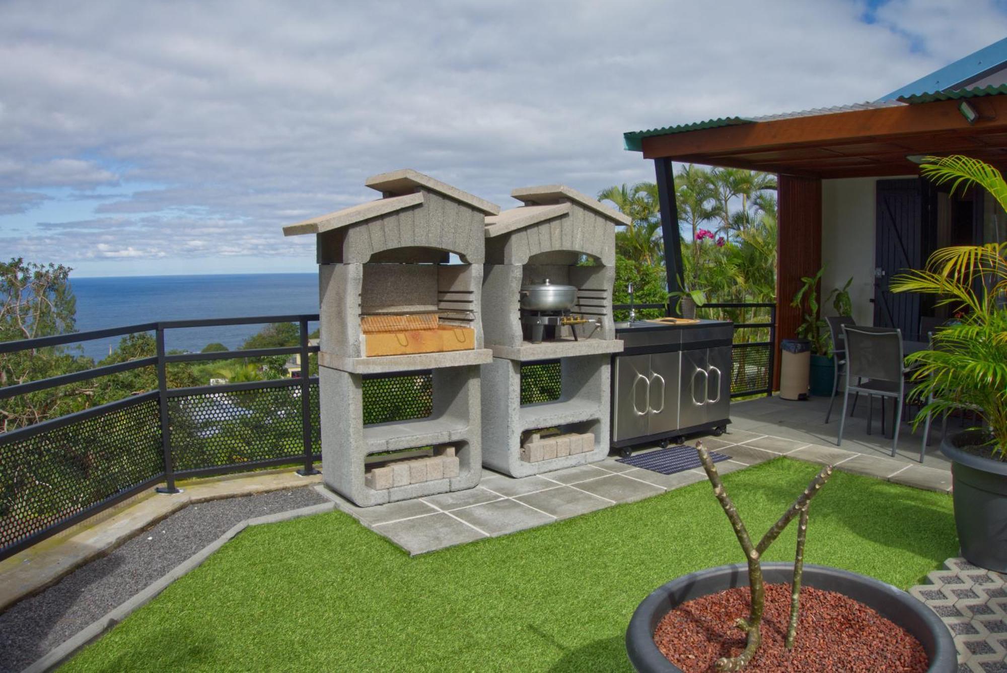 Ka Hema - Maison Entiere Avec Jacuzzi Et Vue Sur Mer Saint-Joseph Esterno foto